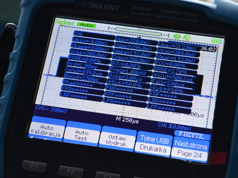 Oscyloskop Siglent SHS810